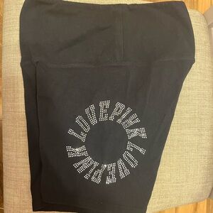 VS PINK Rhinestone Biker Shorts